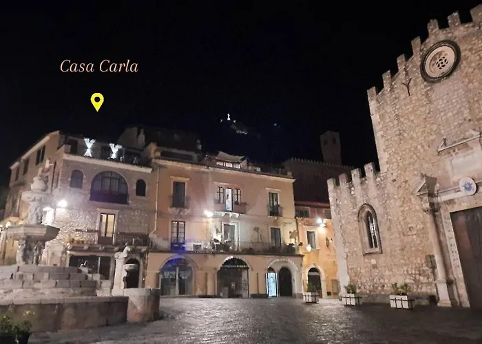公寓 Casa Carla Al Duomo 陶尔米纳